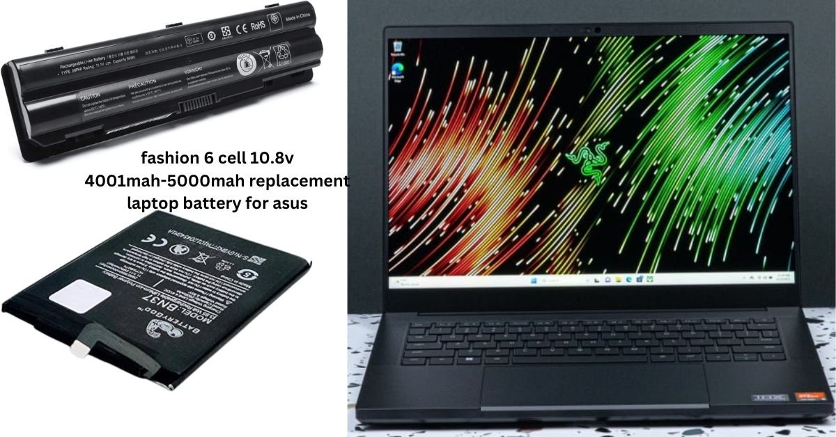 fashion 6 cell 10.8v 4001mah-5000mah replacement laptop battery for asus