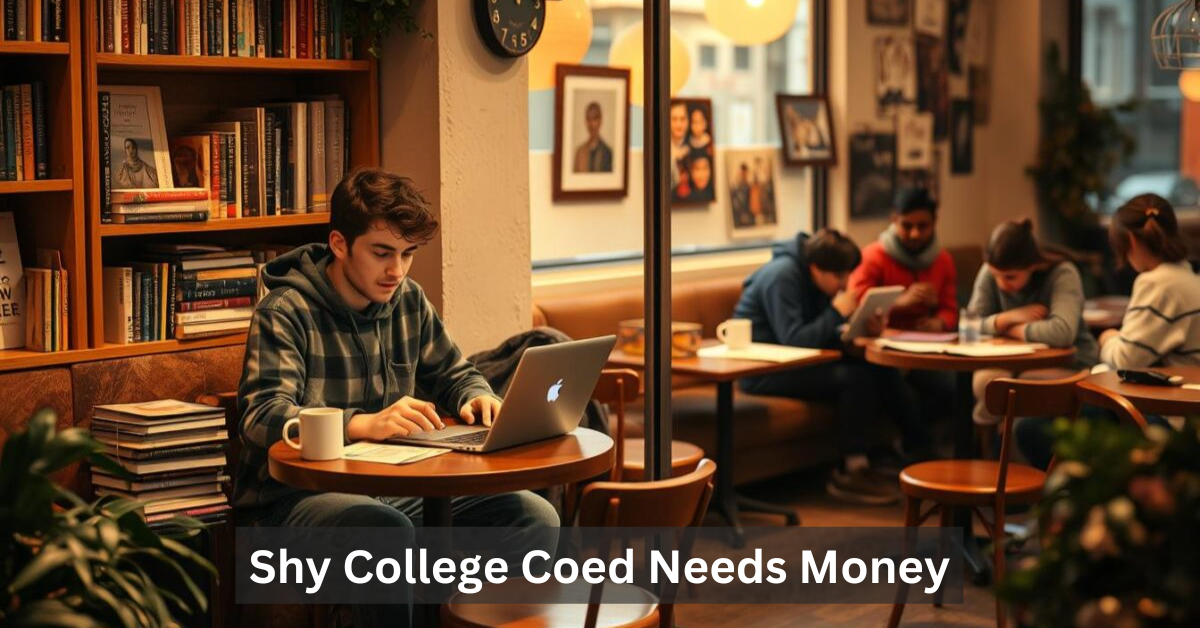 Shy College Coed Needs Money