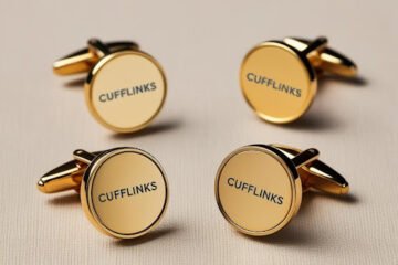 Golden Cufflinks