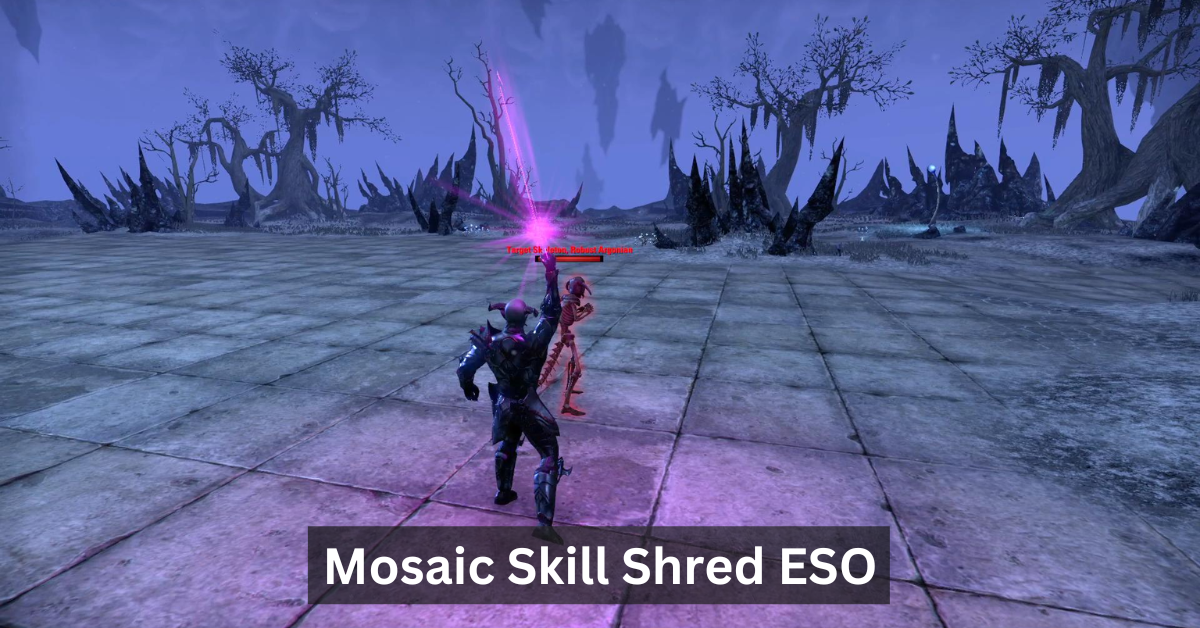 Mosaic Skill Shred ESO