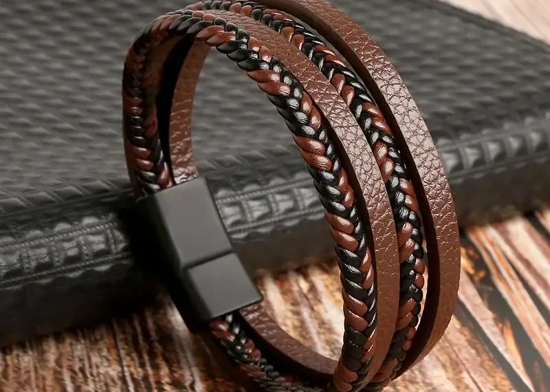 Men’s Leather Bracelet: Timeless Style for the Modern Man
